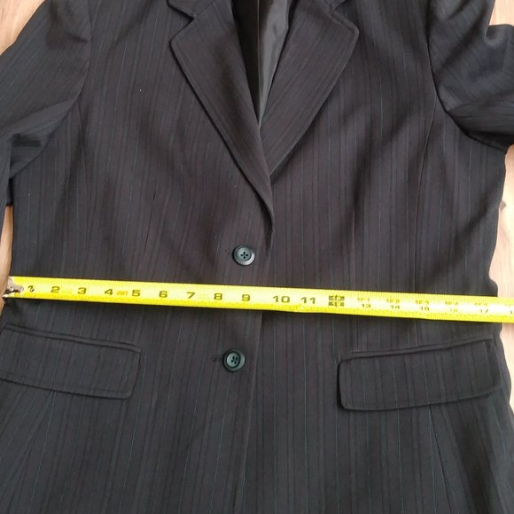 apt.9 Dark Gray Color Blazer Size 10 - Picture 11 of 12